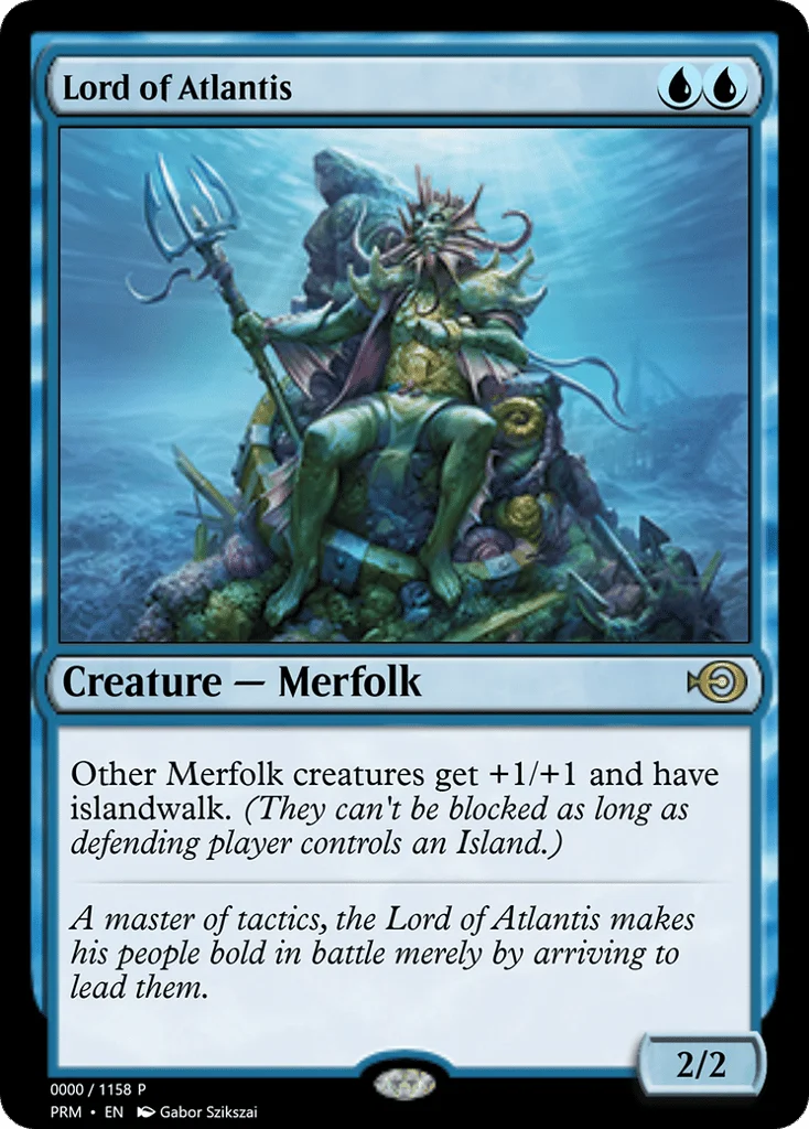 Lord of Atlantis · Magic Online Promos
