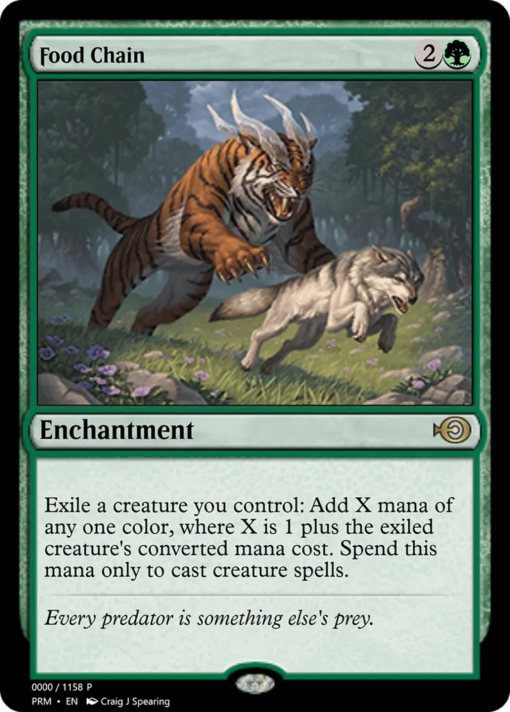 Food Chain · Magic Online Promos