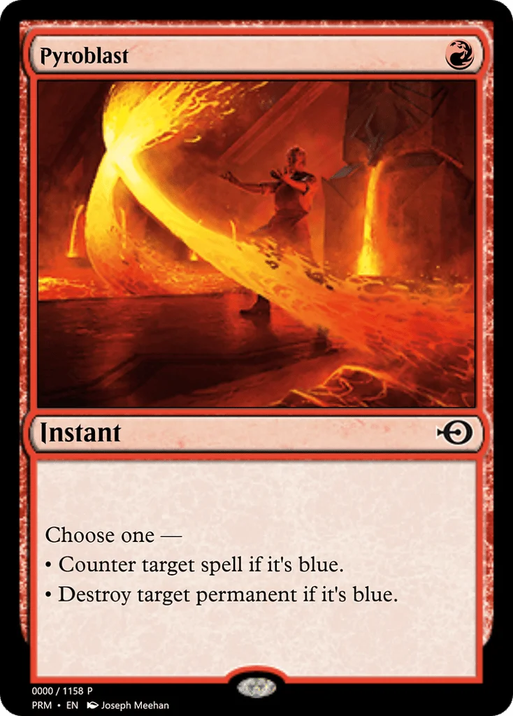 Pyroblast · Magic Online Promos