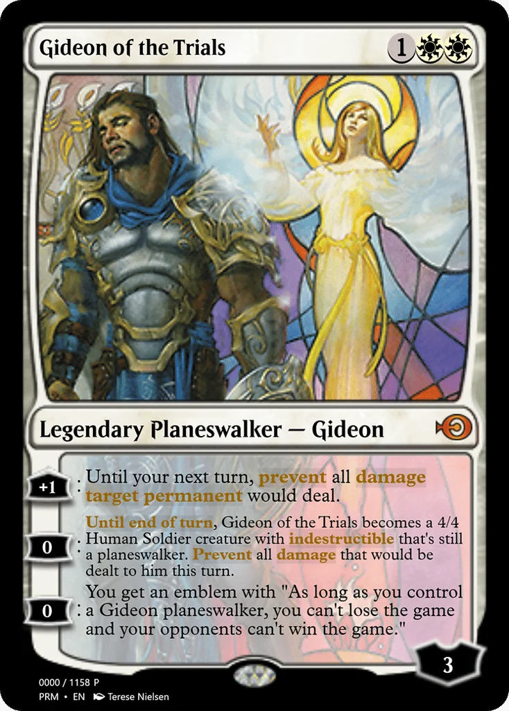 Gideon of the Trials · Magic Online Promos