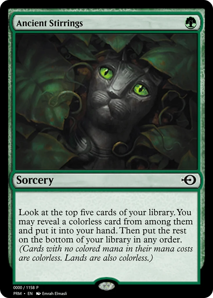 Ancient Stirrings · Magic Online Promos