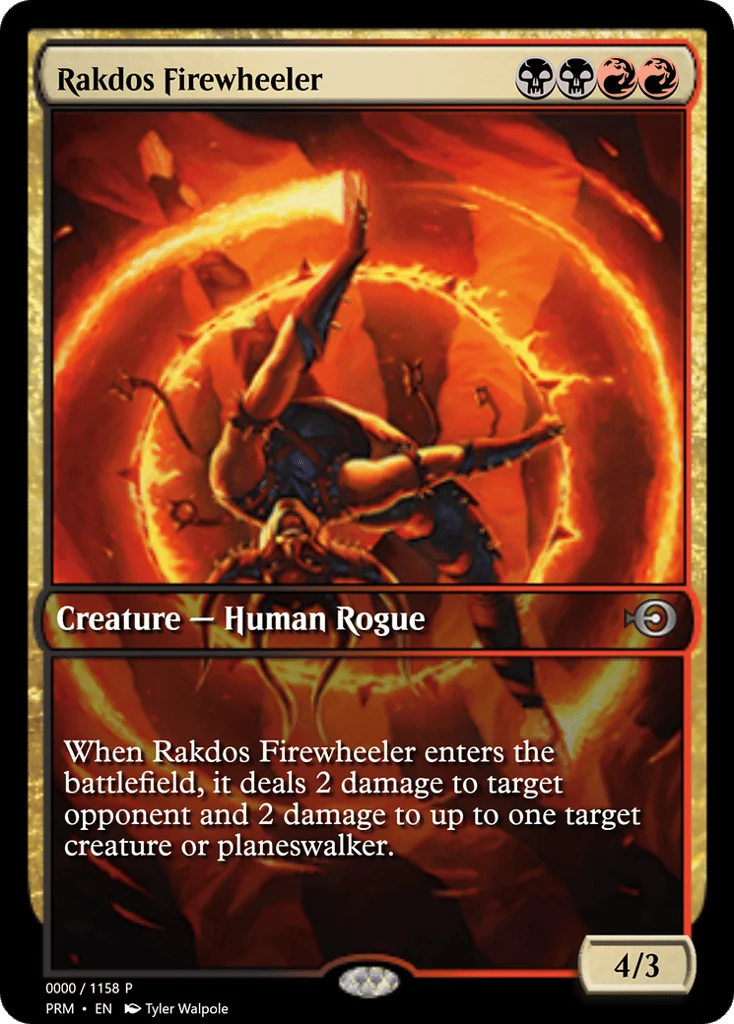 Rakdos Firewheeler · Magic Online Promos