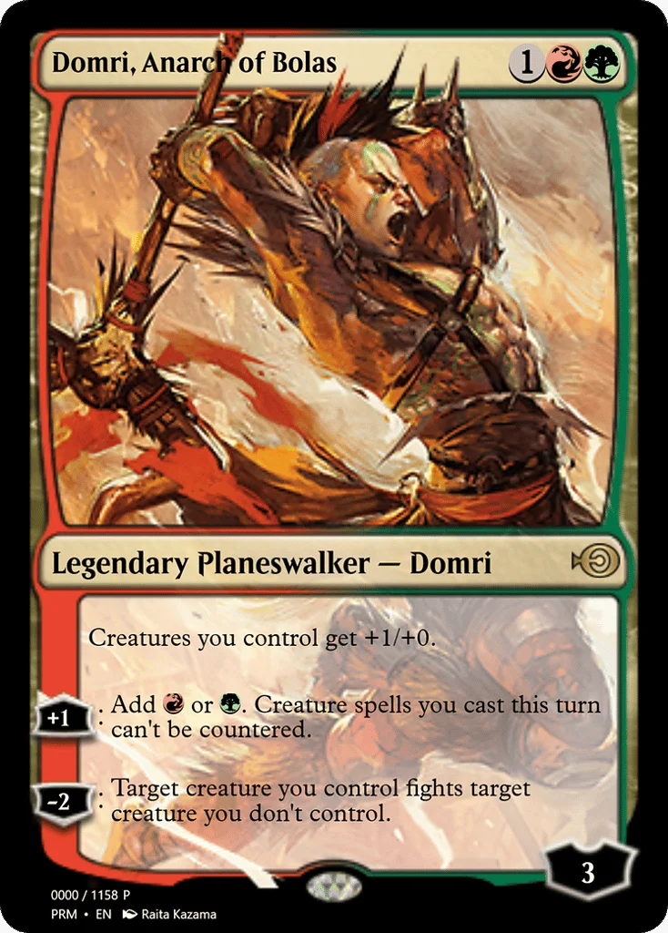 Domri, Anarch of Bolas · Magic Online Promos