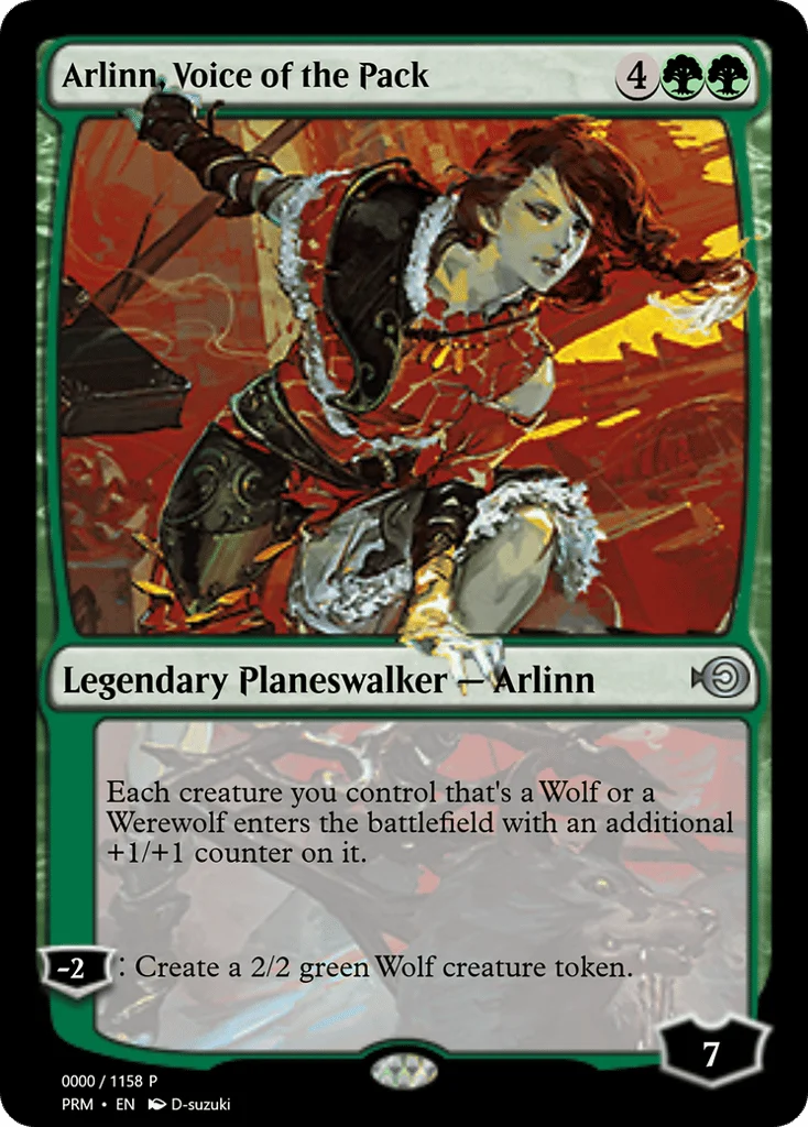 Arlinn, Voice of the Pack · Magic Online Promos