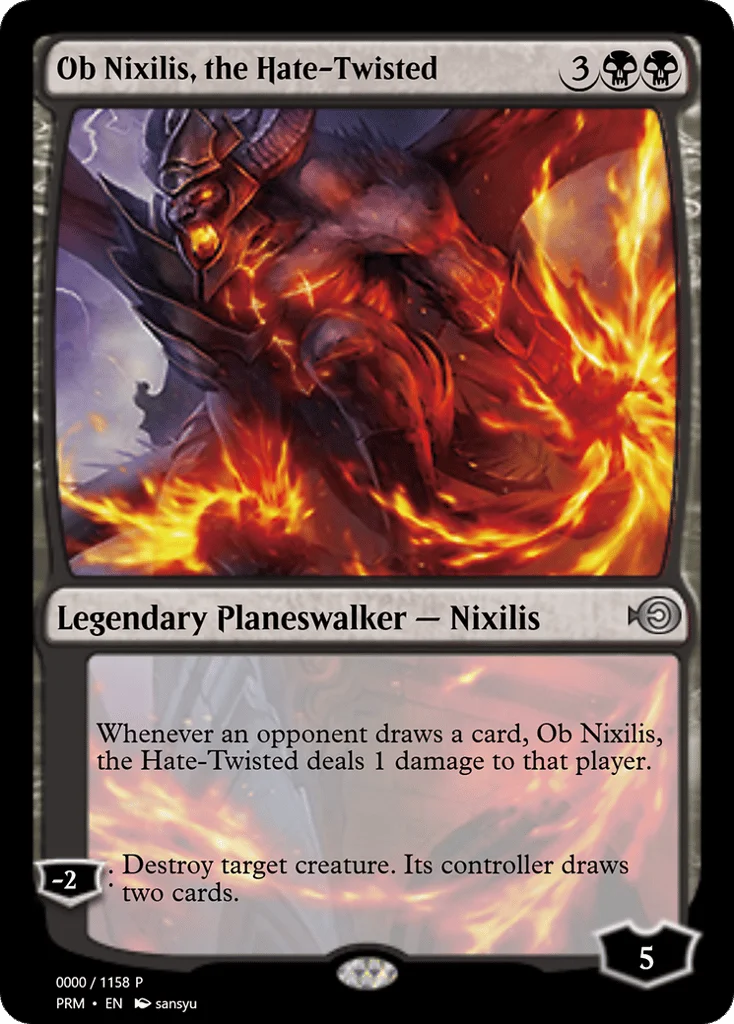 Ob Nixilis, the Hate-Twisted · Magic Online Promos