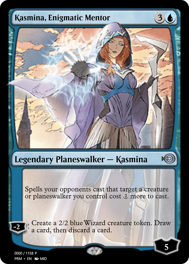 Kasmina, Enigmatic Mentor · Magic Online Promos