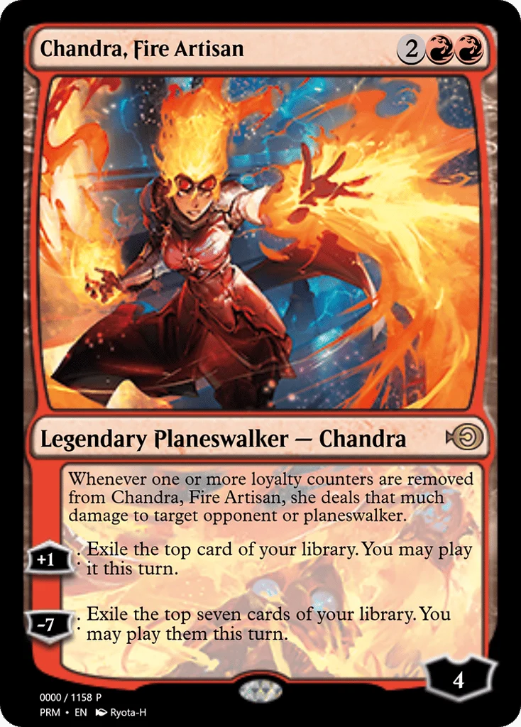 Chandra, Fire Artisan · Magic Online Promos