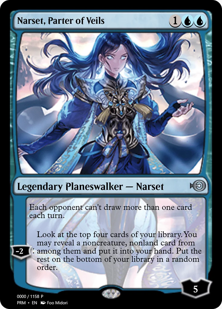 Narset, Parter of Veils · Magic Online Promos