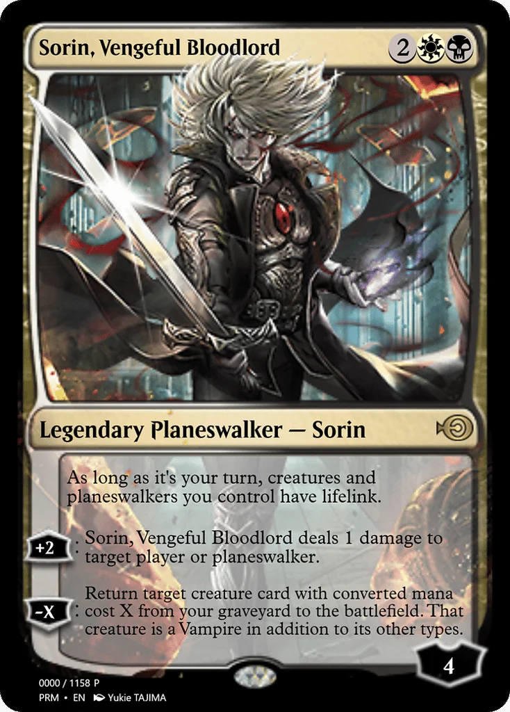 Sorin, Vengeful Bloodlord · Magic Online Promos
