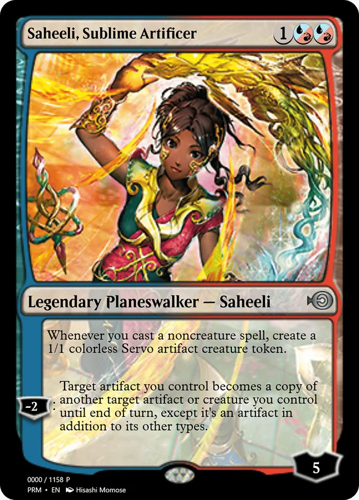 Saheeli, Sublime Artificer · Magic Online Promos
