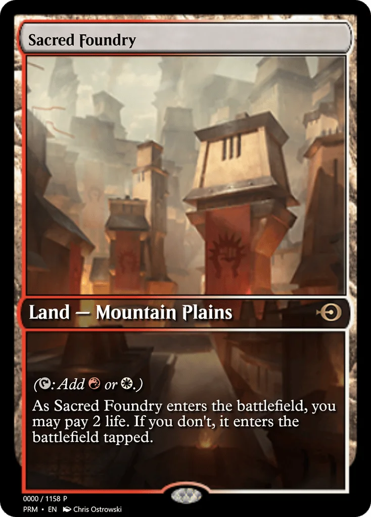 Sacred Foundry · Magic Online Promos