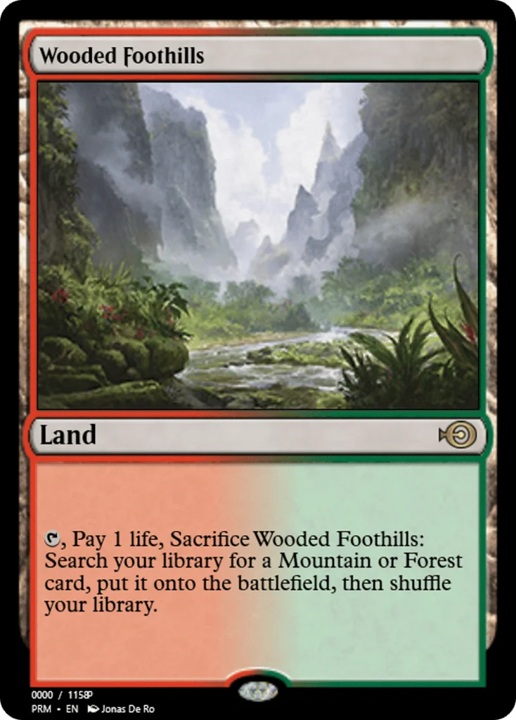 Wooded Foothills · Magic Online Promos