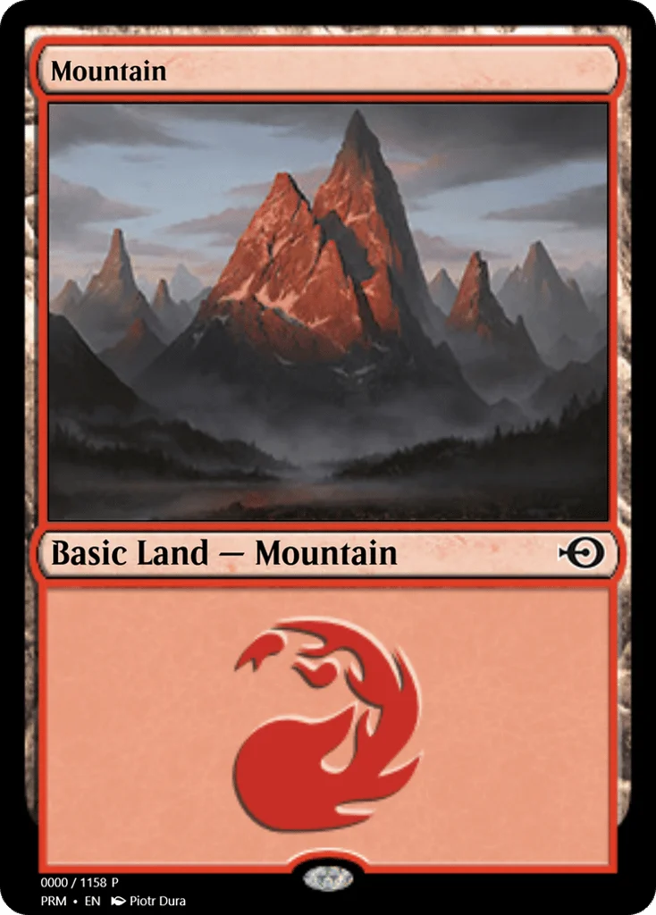 Mountain · Magic Online Promos