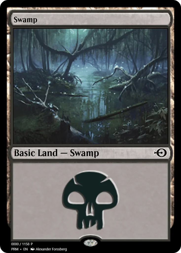 Swamp · Magic Online Promos