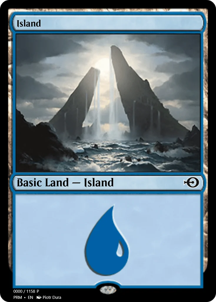 Island · Magic Online Promos