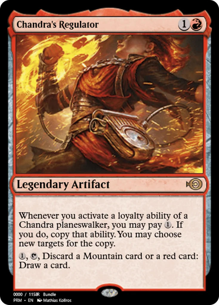 Chandra's Regulator · Magic Online Promos