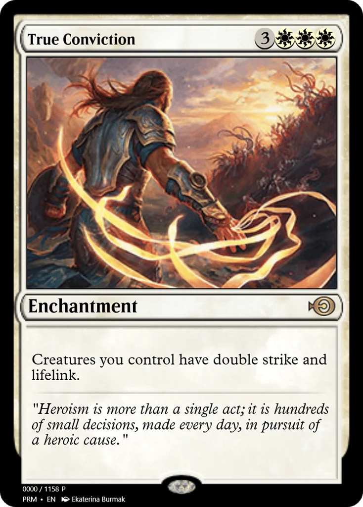 True Conviction · Magic Online Promos