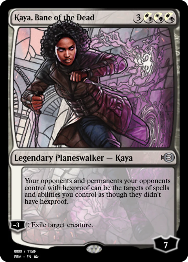 Kaya, Bane of the Dead · Magic Online Promos