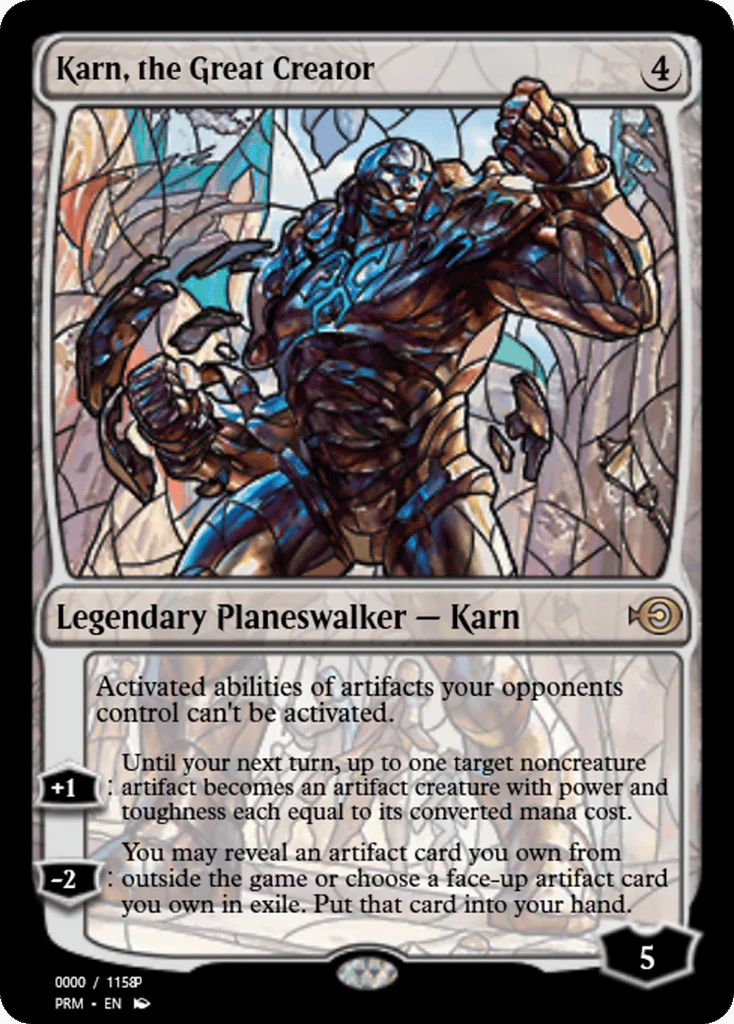 Karn, the Great Creator · Magic Online Promos