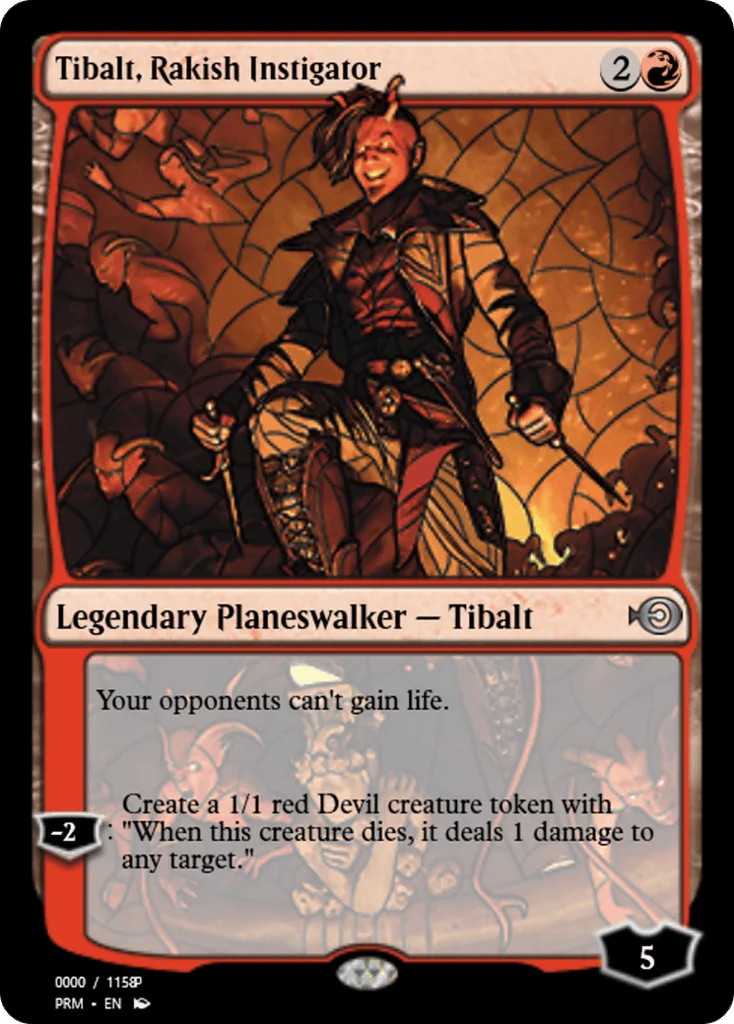 Tibalt, Rakish Instigator · Magic Online Promos