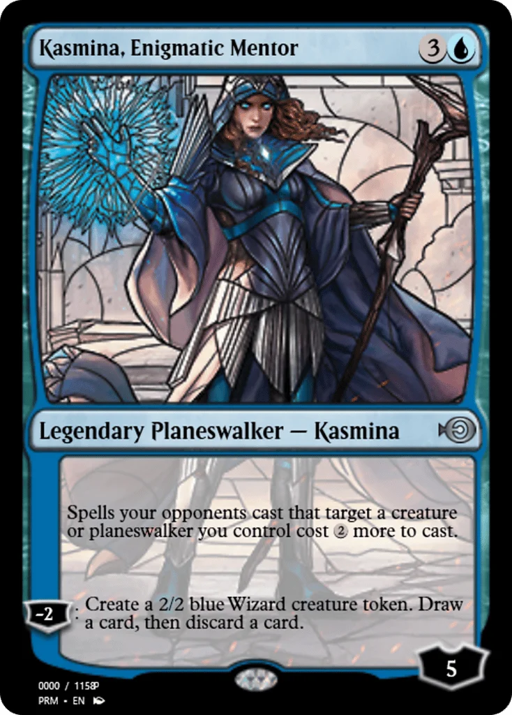 Kasmina, Enigmatic Mentor · Magic Online Promos