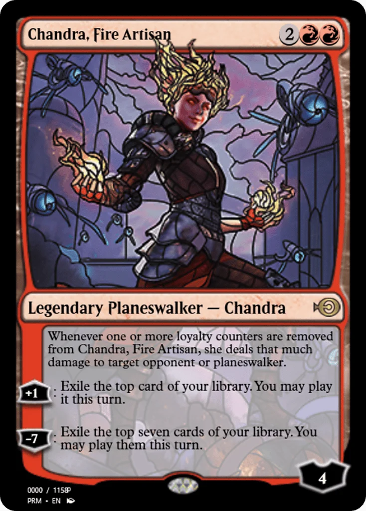 Chandra, Fire Artisan · Magic Online Promos