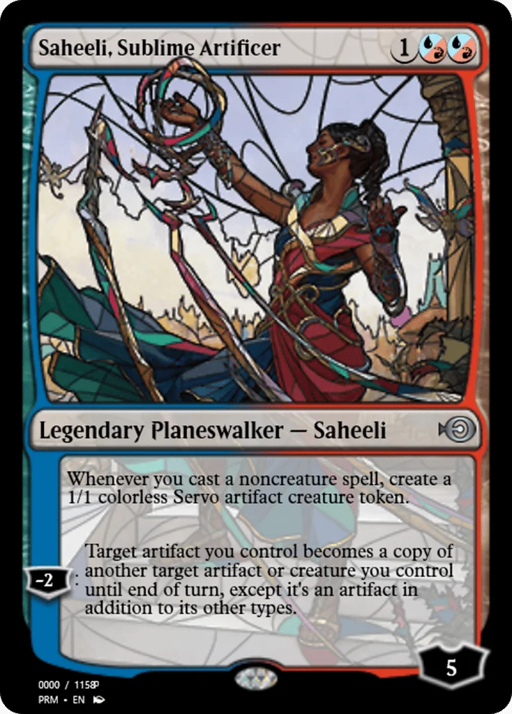 Saheeli, Sublime Artificer · Magic Online Promos