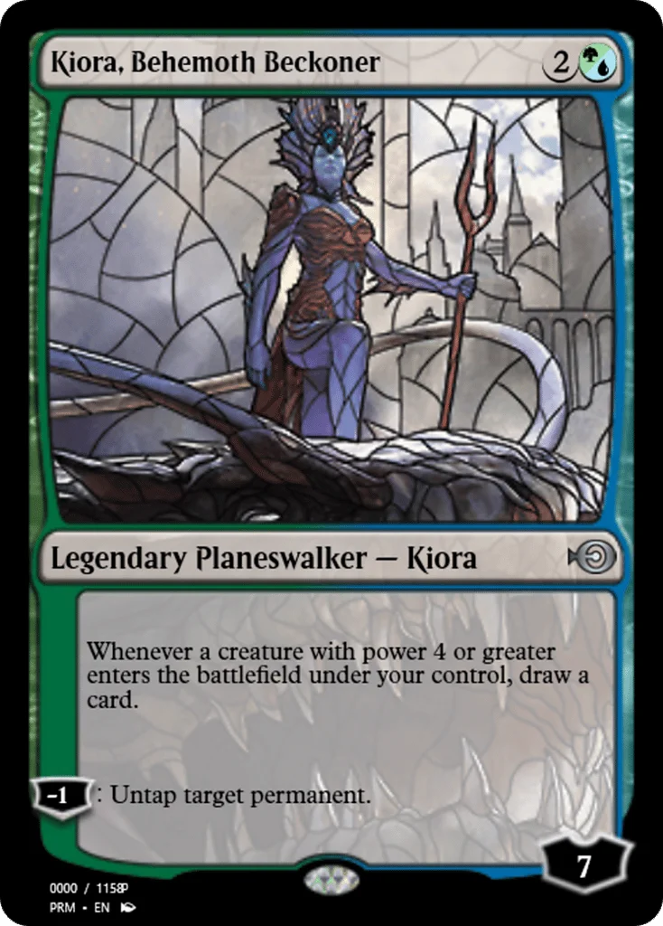 Kiora, Behemoth Beckoner · Magic Online Promos