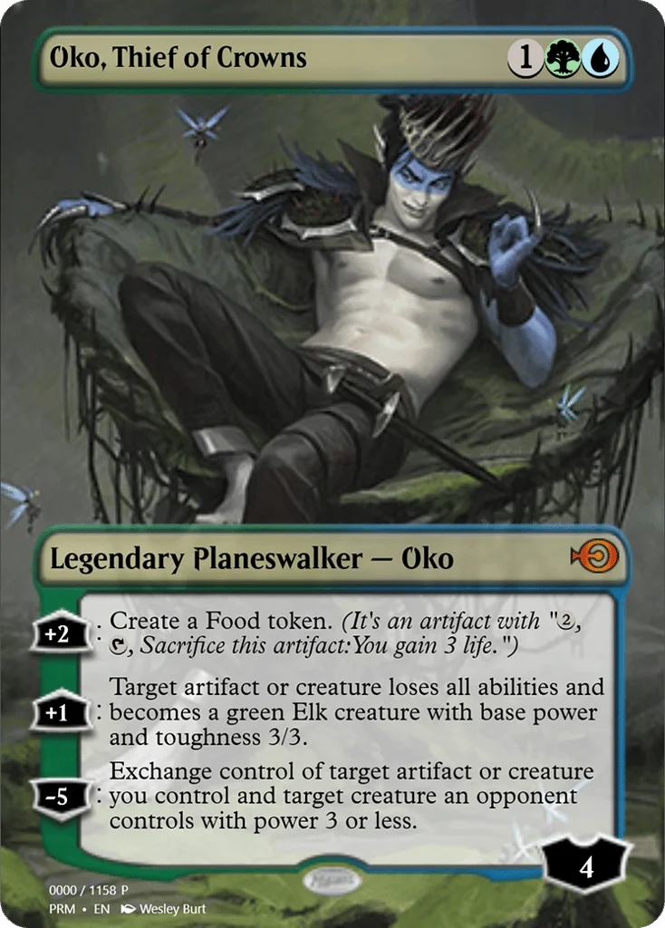 Oko, Thief of Crowns · Magic Online Promos