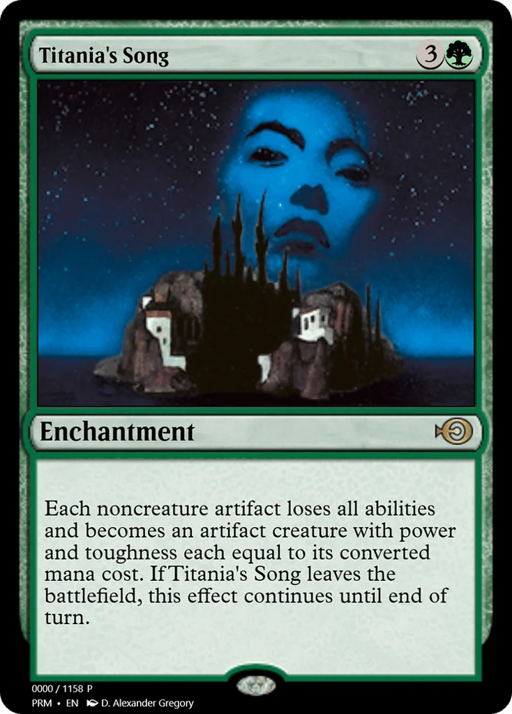 Titania's Song · Magic Online Promos