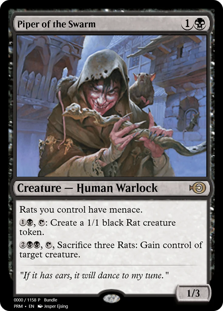 Piper of the Swarm · Magic Online Promos