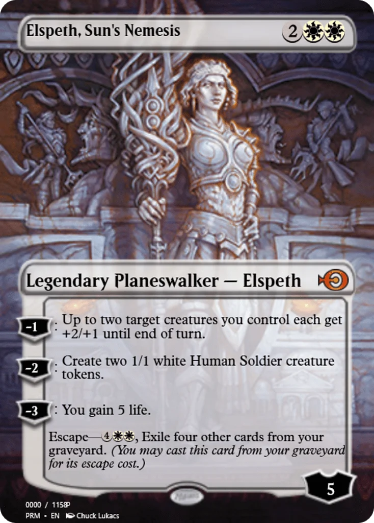 Elspeth, Sun's Nemesis · Magic Online Promos