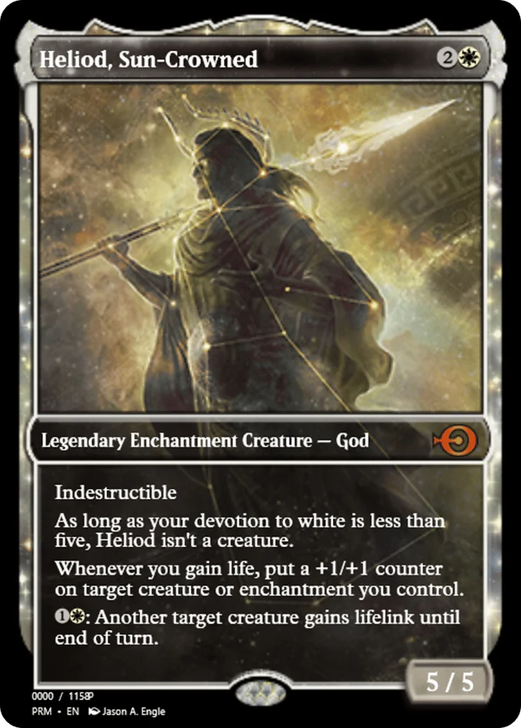 Heliod, Sun-Crowned · Magic Online Promos