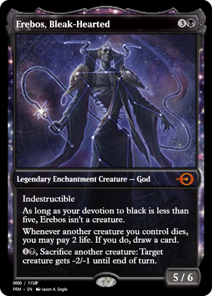 Erebos, Bleak-Hearted · Magic Online Promos