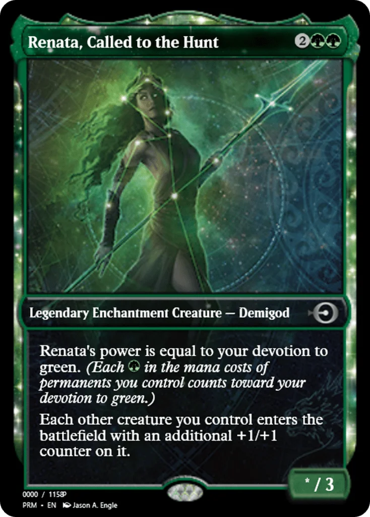 Renata, Called to the Hunt · Magic Online Promos