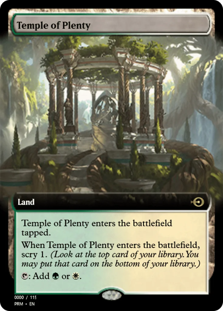 Temple of Plenty · Magic Online Promos
