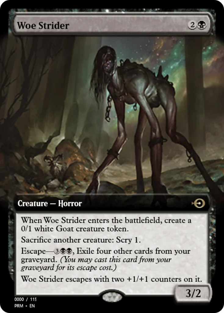Woe Strider · Magic Online Promos