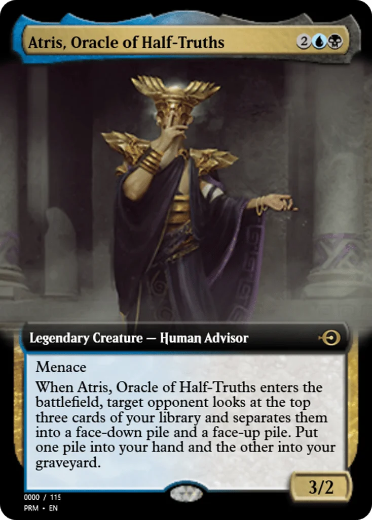 Atris, Oracle of Half-Truths · Magic Online Promos