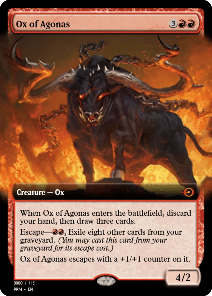 Ox of Agonas · Magic Online Promos