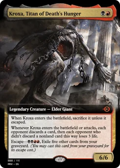 Kroxa, Titan of Death's Hunger