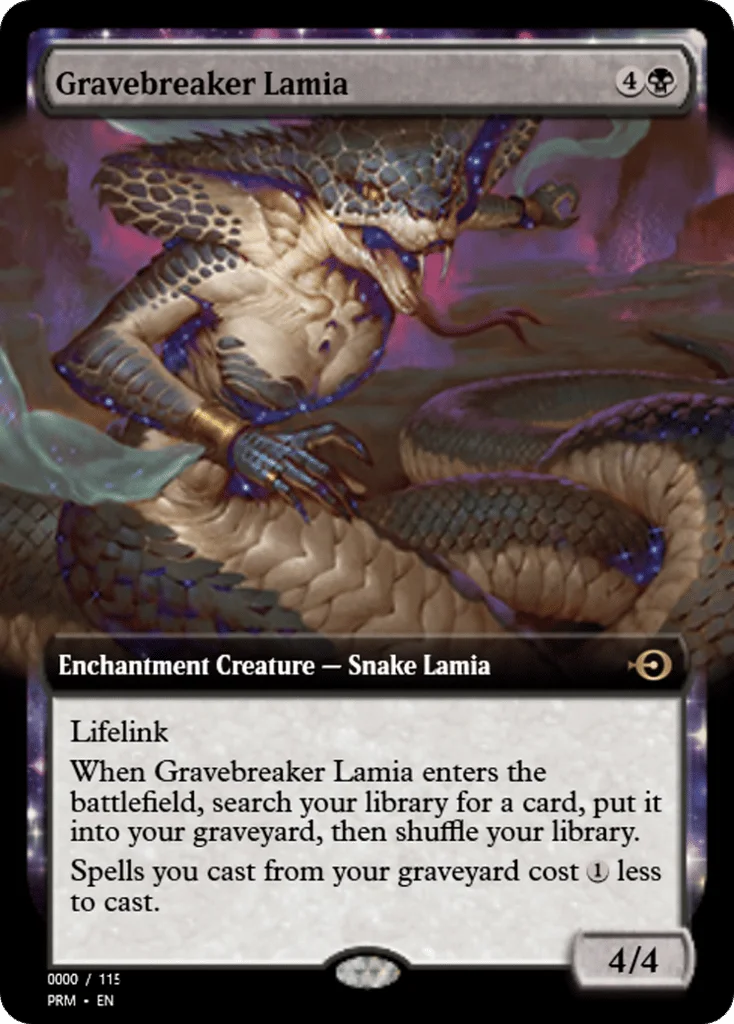 Gravebreaker Lamia · Magic Online Promos