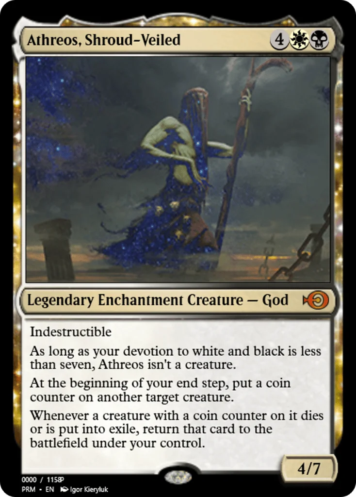 Athreos, Shroud-Veiled · Magic Online Promos