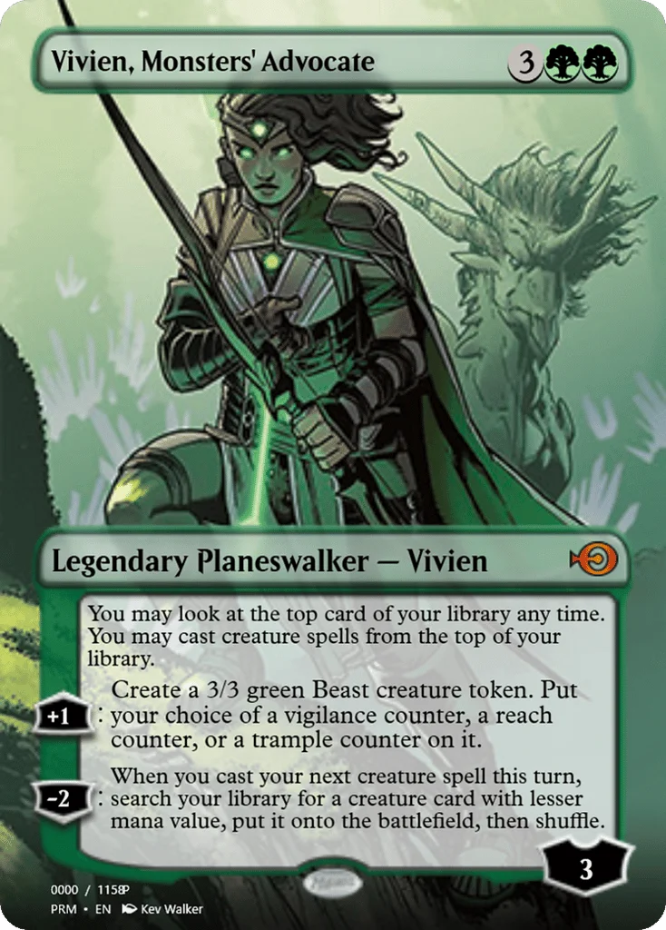 Vivien, Monsters' Advocate · Magic Online Promos