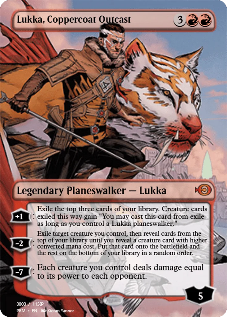 Lukka, Coppercoat Outcast · Magic Online Promos