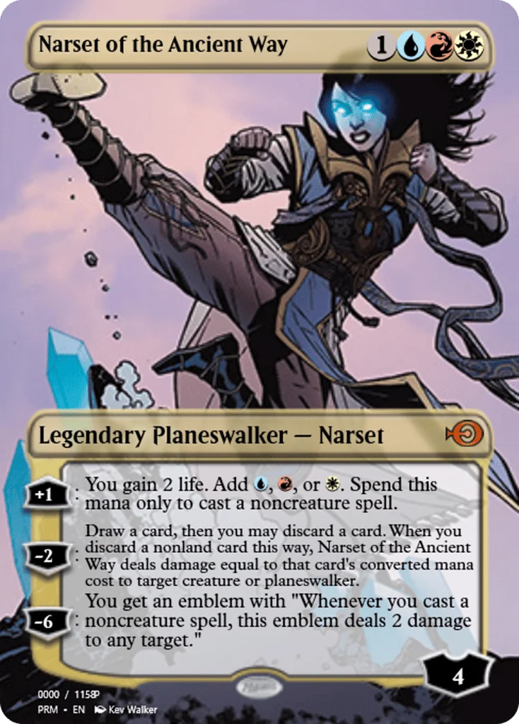 Narset of the Ancient Way · Magic Online Promos
