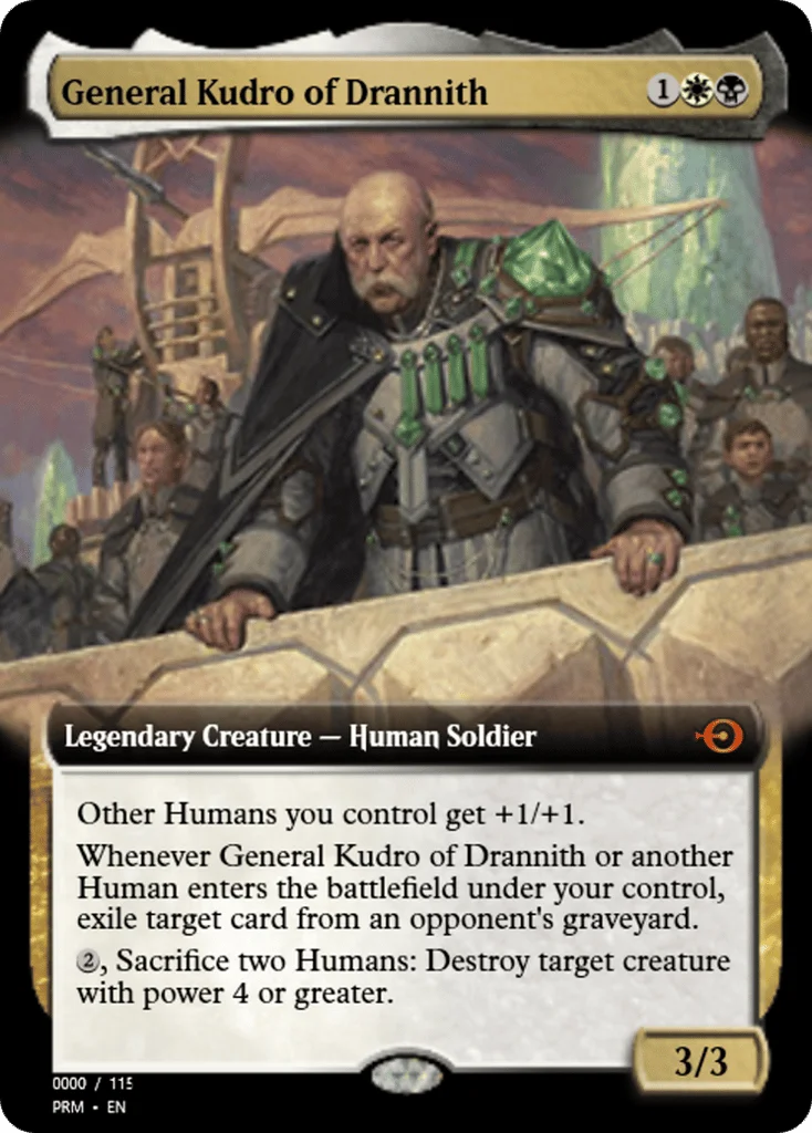 General Kudro of Drannith · Magic Online Promos