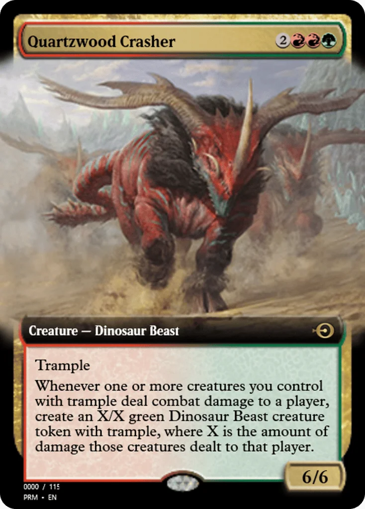 Quartzwood Crasher · Magic Online Promos