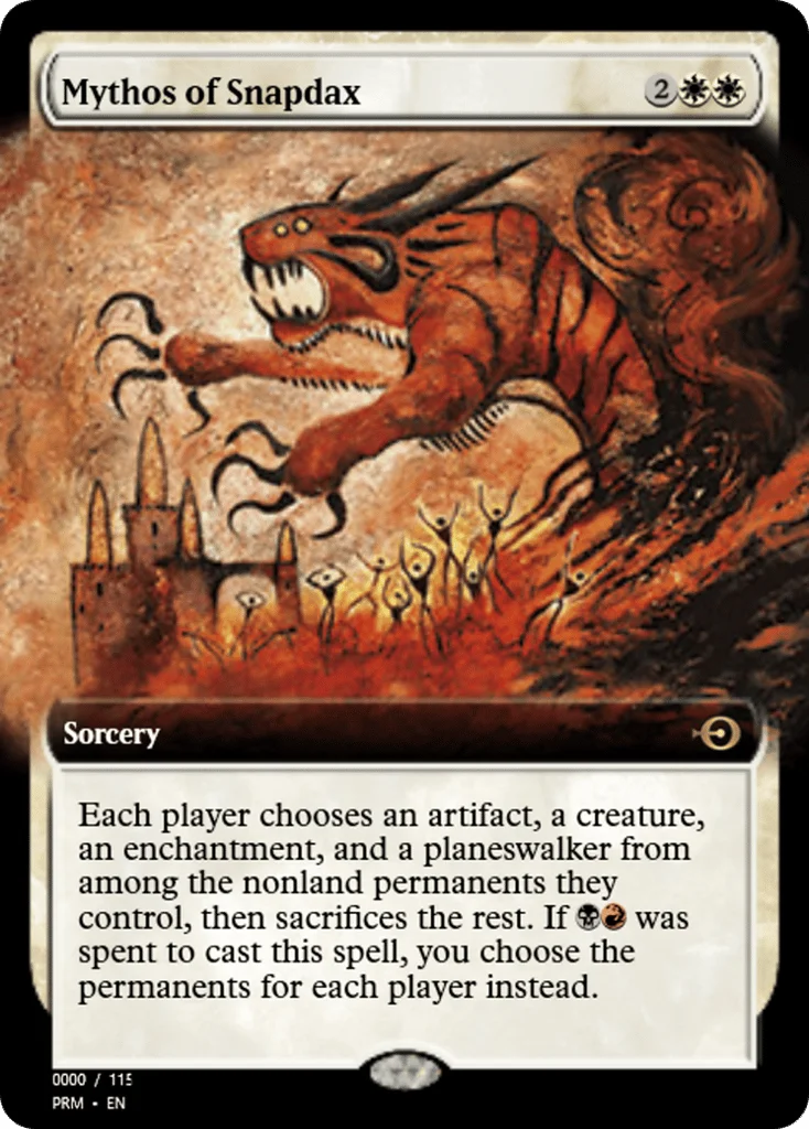 Mythos of Snapdax · Magic Online Promos