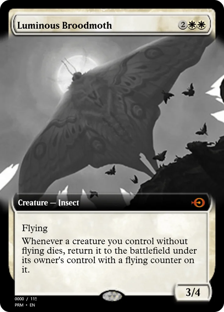 Luminous Broodmoth · Magic Online Promos