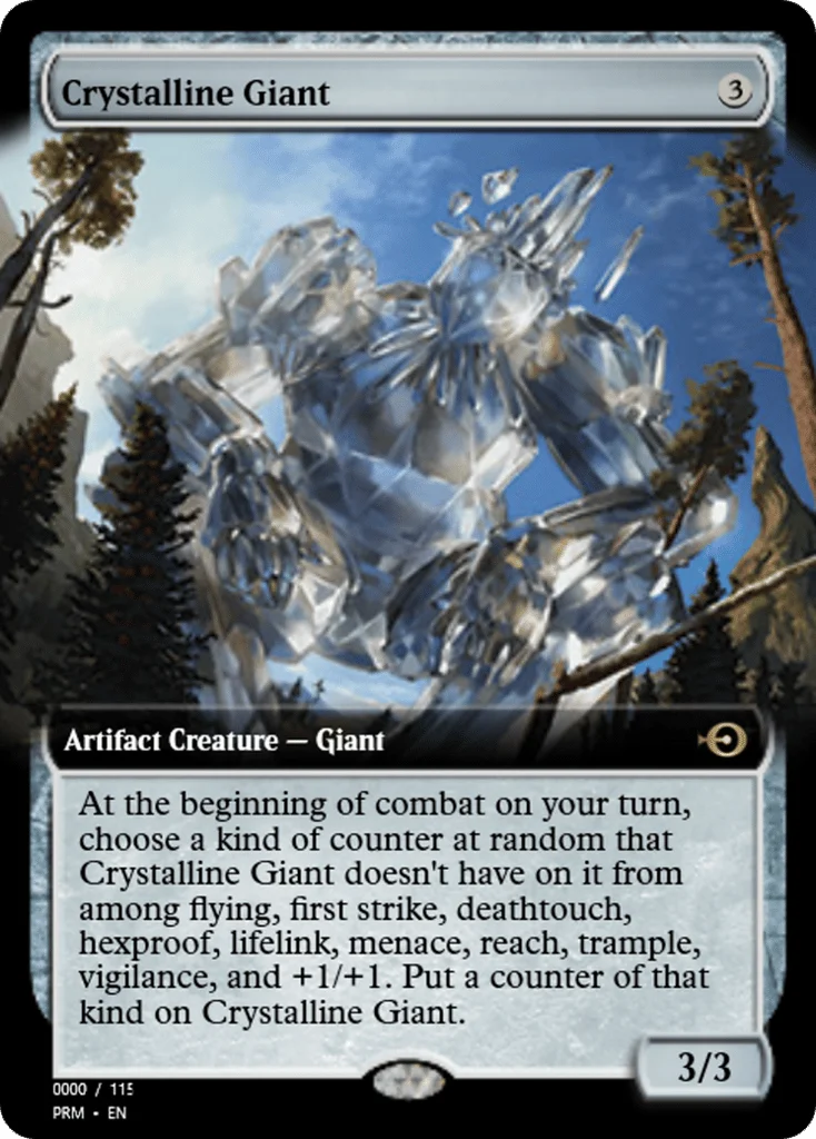 Crystalline Giant · Magic Online Promos